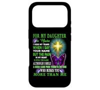 For My Daughter In Heaven I Hide My Tears When Say Your Name Case for iPhone 17 Pro