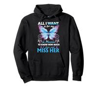 For my granddaughter in heaven to know How much i love her Pullover Hoodie
