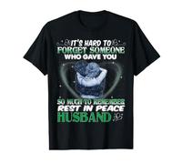 for My Husband in Heaven to Know How Much Love and Miss Him Value Graphic T-Shirt