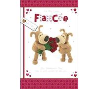 for My Lovely Fianc'ee Boofle Valentines Day Card Large Special Valentine Cards
