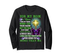 for My Mom in Heaven Happy Mother's Day to Mother Mom Mommy Long Sleeve T-Shirt