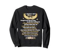 For My Mom In Heaven I Love Miss Mother Mom Family Memorial Sweatshirt