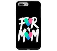 For My Mom Thyroid Cancer Awareness Heart Ribbon Case for iPhone 7 Plus/8 Plus