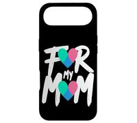 For My Mom Thyroid Cancer Awareness Heart Ribbon Case for iPhone Air