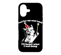 For My Next Trick I’ll Forget What I was Doing Funny Cat Case for iPhone 17