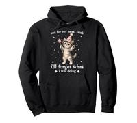 For My Next Trick I’ll Forget What I Was Doing Funny Kitten Pullover Hoodie