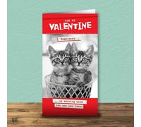 For My Valentine - Happiness Is Sharing With The One You Love! - Valentine's Day Card