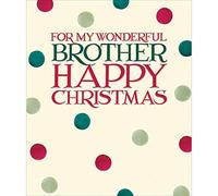 for My Wonderful Brother Emma Bridgewater Christmas Card Greeting Cards 458026