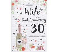 For My Wonderful Wife on our 30th Pearl Anniversary Card ICG