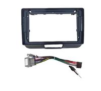 For N-BOX 2011-2017 9 Inch Car Radio Android Stereo Frame Player 2Din Head Unit Fascia Panel Dash Board Cover POMPOMPUR(Frame with cable)