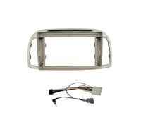 For N&issan For March For Micra K12 2002 2003 2004 2005-2010 Car Radio Tereo Casing Frame 2Din Head Unit Fascia Dash Cover radio fascia frame stereo(Frame wire)