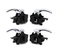 For N&issan For Navara D40 For Pathfinder R51 806714X02B 806704X02B Front Rear Left Right Car Inner Interior Door Handle Knob Lock Cover(1 Set 4pcs)