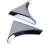 For N&issan For Qashqai J11 2014 2015 2016 2017 2018 Car ABS Chrome 2Pcs Rear Window Tailgate Spoiler Trims Cover Trunk spoiler