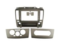 For N&issan For Tiida 2006 2007 2008 2009-2011 9inch Car Radio Fascias Android Mp5 Stereo Player 2din Head Unit Panel Frame Dashboard trim frame(Brown-B)