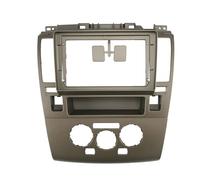 For N&issan For Tiida 2006 2007 2008 2009-2011 9inch Car Radio Fascias Android Mp5 Stereo Player 2din Head Unit Panel Frame Dashboard trim frame(Brown-A)