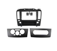 For N&issan For Tiida 2006 2007 2008 2009-2011 9inch Car Radio Fascias Android Mp5 Stereo Player 2din Head Unit Panel Frame Dashboard trim frame(Black-B)