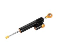 For N-ja 1000SX Z1000SX Titanium Ruler Directional Steering Damper Stabilizer Bracket Support Mounting Motorcycle Direction Damping Motorcycle Steering Dampers(Black-D)
