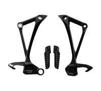 For N-ja ZX10R 2011-2014 2012 2013 Motorbikes Footrests Foot Pegs for Motorbike(Black)
