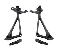 For N-ja ZX10R 2011-2014 2012 2013 Motorbikes Footrests Foot Pegs for Motorbike(Matte Black)