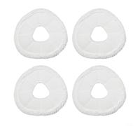 For Narwal For Freo X For Ultra J4 Robot Vacuum Cleaner 4 Pack Mop Cloths Microfiber Mop Pads for Wiping Away Juice, Oil and Other Floor Stains