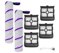 For Narwal S20 Pro Cordless Vacuum Mop Roller Brush Replacement, Lint Roller and Side Brush Kit with Microfiber Mop Cloth, Filter Paper, Cleaning Brush and Accessories, 1 Set Fit (B)