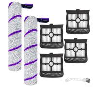 for narwal S20 Pro Vacuum Mop Replacement Accessories, Roller Brush Side Brush Filter Mop Cloth Set plus Lint Cleaning Brush(B)