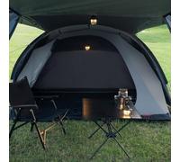 For naturehike 4 Season Tent with Encrypted Oxford Cloth and Multiple Deployment Methods for Outdoor Use (black)