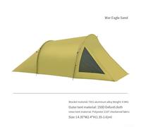 For naturehike Tunnel Tent with Rain Resistance and Unfolding Methods for Different Camping Needs (sand)