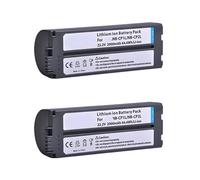 For NB-CP2LH CP2L CP1L CP2L CP2LH Bateria，Compatible For Canon，for NB-CP1L CP1300 CP1200 CP1500 CP910 CP900，Photo Printers(2 Battery)