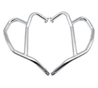 For NC700S NC700X NC750S NC750X 2012-2022 Engine Guard High Motorcycle Crash Bars Motorcycle Falling Frame Bar(Tyep-B(Silver))