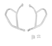 For NC750 2021 2022 Motorcycle Accessories Front Crash Bar Engine Guard Frame Slider Falling Protection Bumper Highway Crash Bar(Silver)