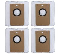 For Neakasa and For NoMo N3 / RS0100WA Robot Vacuum Cleaner Replacement Dust Bag Compatible with Original Design Nonwoven Fabric 4 Pack or 10 Pack (4 PACK)