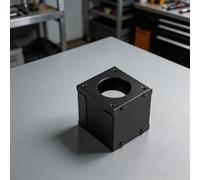 For Nema 23 Motor Mount with Cover for 57 Stepper Motors, 45 Steel For CNC Router Bracket for Milling and Engraving Machines(DB57 with cover)