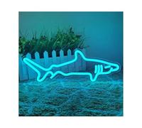 For neon Sign Party Decoration Blue Shark LED for wall neon decor