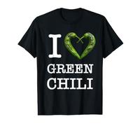 for New Mexico Food Lovers: I Love Green Chili Value Graphic T-Shirt