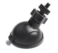 For Nextbase Dash Cam Suction Cup Mount for 112/212/412GW Models - 45mm ABS Ball Socket Bracket, 0.5 kg Load Capacity, Black(C)