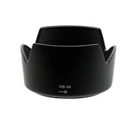 For Nikon AF-S DX VR Zoom-Nikkor 55-200mm F/4-5.6G IF-ED, Plastic Bayonet Lens Hood, Replacement For HB-34