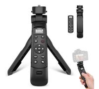 for Nikon Tripod Wireless Shooting Grip with Shutter Release, Mini-Tripod with Rechargeable Remote Control with OLED Screen for Z5 II/Z f/Z5/Z50/Z50 II/B600/A1000/Z30/Z fc/Z6 II/Z7 II - for Vlogging