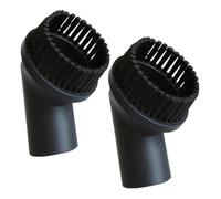 For Nilfisk for Aero for Attix for Multi Series Vacuum Cleaner Round Brush Attachment 36mm Diameter Dusting Brush Head for Wet Dry Vacuums(2PACK)