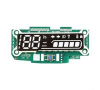 For Ninebot E2 PRO Electric Scooter Display Meter Replacement Dashboard Unit | Small Light Plastic Screen Gauge | Green | 85.5x40x13mm | 21.7g(Meter)