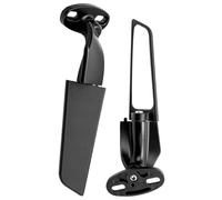 For Ninja 250 300 H2 H4 2pcs Motorcycle Rearview Mirror Adjustable Rotating Wind Wing Mirror Replacement Handlebar Mirror