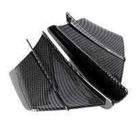 For NINJA 400 For Ninja 400 For EX400 2017-2024 Front Side Spoilers Fairing Winglets Aerodynamic Cover Protection Guard Side Panel Cover Fairing(Side-C-Carbon)