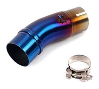 For Ninja 400 Z400 Z250 2017-2021 Motorcycle Exhaust Pipe Middle Link 51mm Muffler System Accessories Motorcycle Exhaust Mid Link Pipe(2)