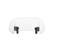 For Ninja 400 Z900 Z1000 For Gen 1 KLR 650 Motorcycle Adjustable Extension Windshield Motorcycle Windshield(S Clear)