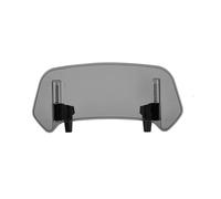 For Ninja 400 Z900 Z1000 For Gen 1 KLR 650 Motorcycle Adjustable Extension Windshield Motorcycle Windshield(L Smo-ke)