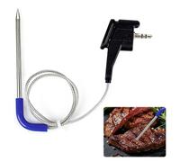for Ninja Meat Thermometer, 1 Pcs Stainless Steel for Ninja Thermometer, Ninjas Probe, Compatible with Ninjas Dz550 Foodi Smart Xl 6-In-1 Dual-Temperature Probe Indoor Barbecue and Air Fryer