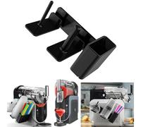 for Ninja SLUSHi Frozen Drinks Maker FS301UK Cup Organizer, Side-Mounted Holder for Cups Lids & Straws, Accessories for Ninja Slushie Machine