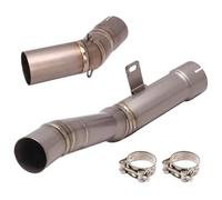 For Ninja Zx-10R Zx10R Zx 10R 2021-2024 Motorcycle Exhaust Escape Mid Pipe Connect 50.8MM Muffler Muffler Section Mid Link Pipe(C)
