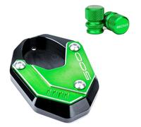 For Ninja500 For Z500 For Z500 SE 2024 2025 Motorcycle Accessories Kickstand Foot Side Stand Enlarger Pad Anti-sink Extender(Style 6)