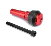For Ninja500 Z500 For Ninja 500 Motorcycle Frame Exhaust Anti-Fall Sliders Crash Rod Protection Compatible Collision Protectors(RED)